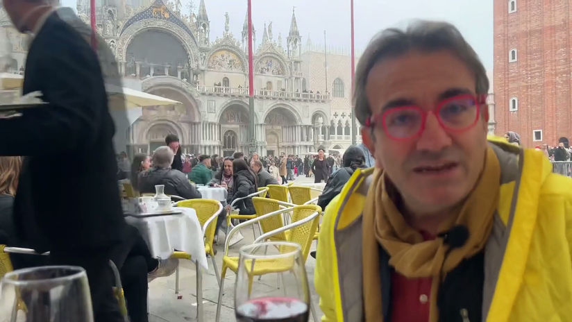 Venedik'te San Marco Meydanı